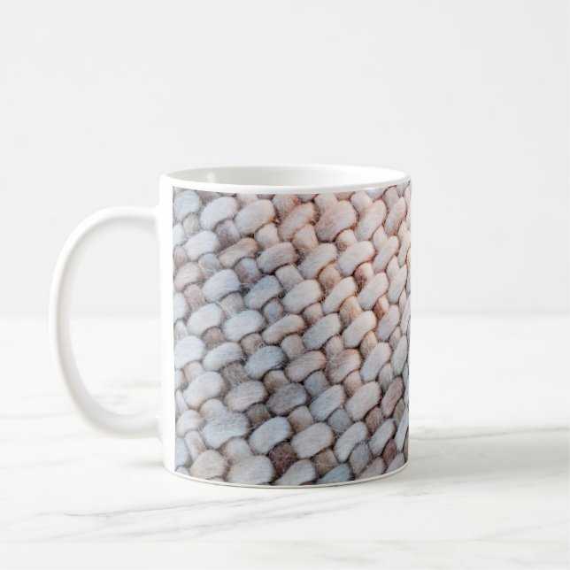Texture Background Coffee Mug (Left)