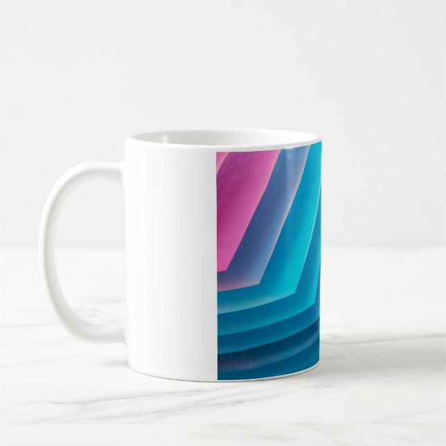 Texture Background Coffee Mug (Left)