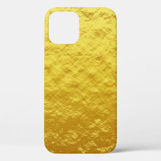 Texture background gold template iPhone 12 case