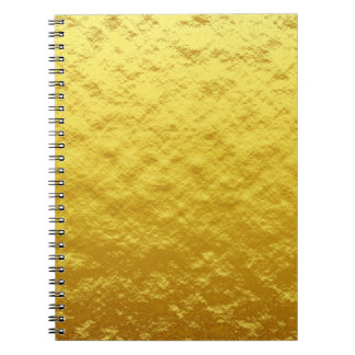 Texture background gold template notebook