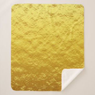 Texture background gold template sherpa blanket