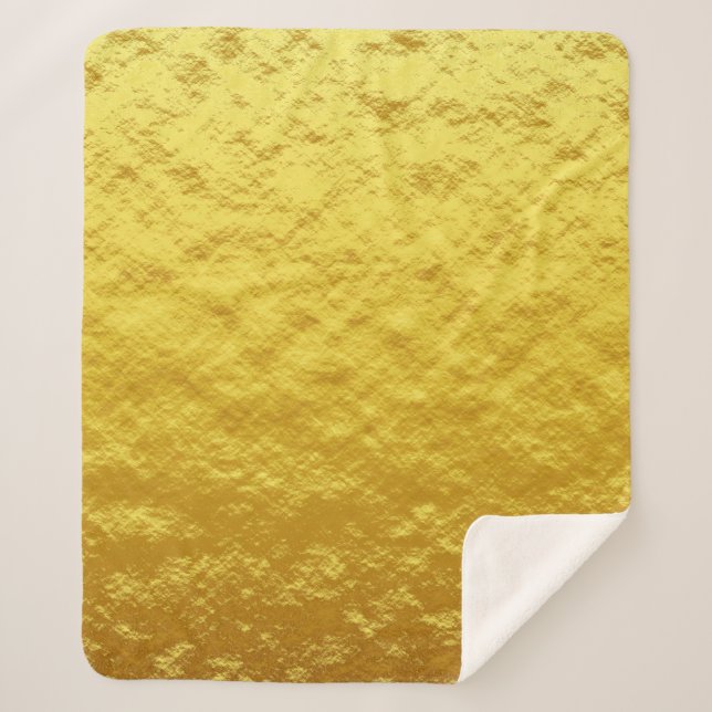 Texture background gold template sherpa blanket (Front)