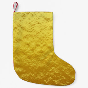 Texture background gold template small christmas stocking