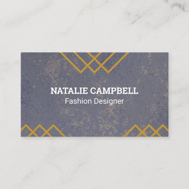 Texture Background | Line Patterns Business Card (Front)