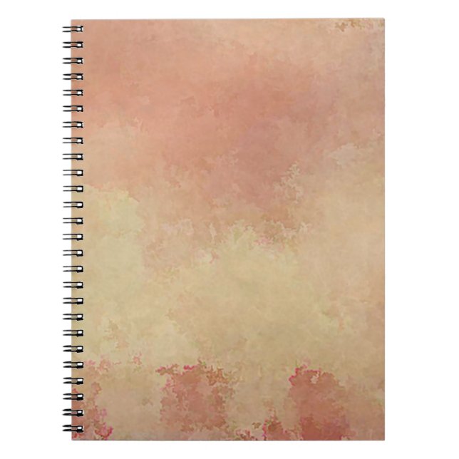 Texture background pattern painting notebook (Front)