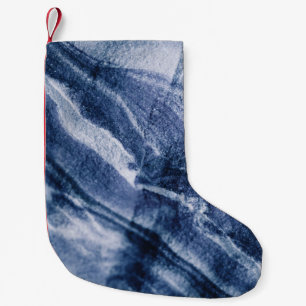 Texture Background Small Christmas Stocking