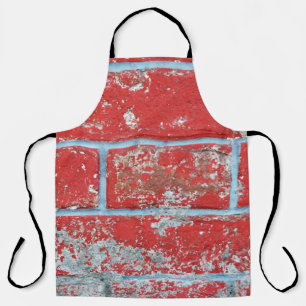 Texture background surface wallpaper red blue bric apron