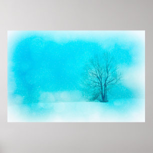 Texture background winter poster