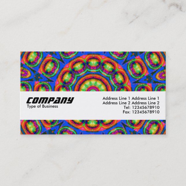 Texture Band - Banana Surprise Business Card (Front)