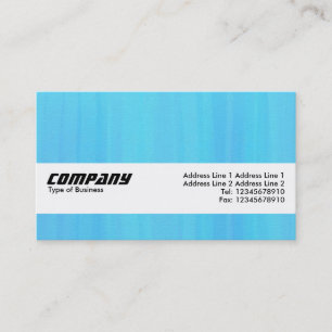 Texture Band - Blue Painted Texture Business Card