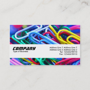 Texture Band - Project Paperclip Business Card