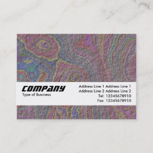 Texture Band - psychedelic Rock Business Card