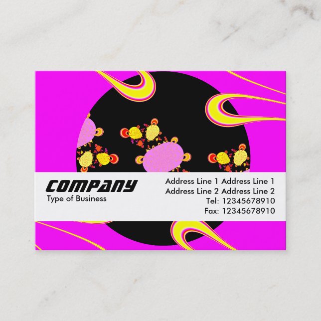 Texture Band - Radio Ate the Video Star Business Card (Front)