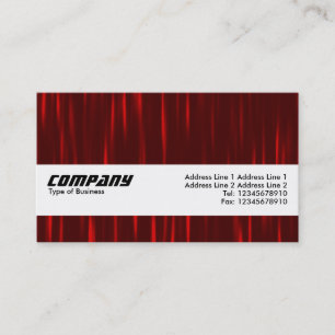 Texture Band - Red Streaks Business Card