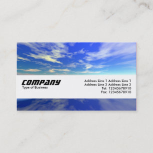 Texture Band - Sea and Sky Business Card
