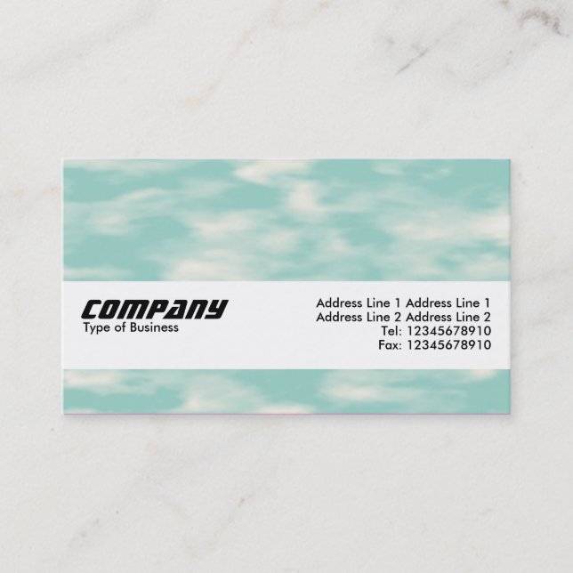 Texture Band - Sky Business Card (Front)