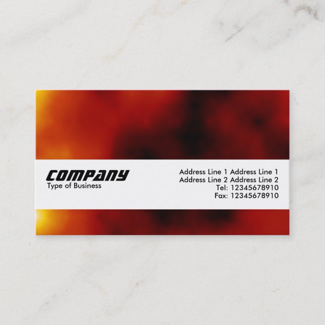 Texture Band - Solar Flare II Business Card (Front)
