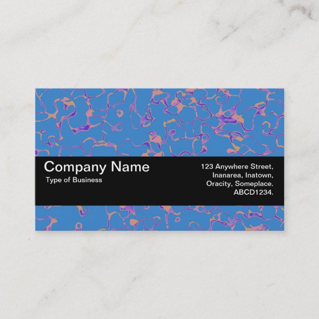 Texture Band V2 - Abstract 080716(1) Business Card (Front)