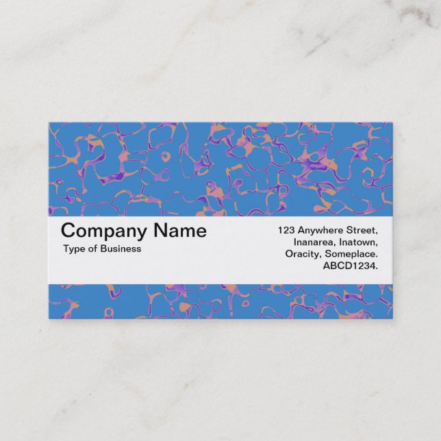 Texture Band V2 - Abstract 080716(1) Business Card (Front)