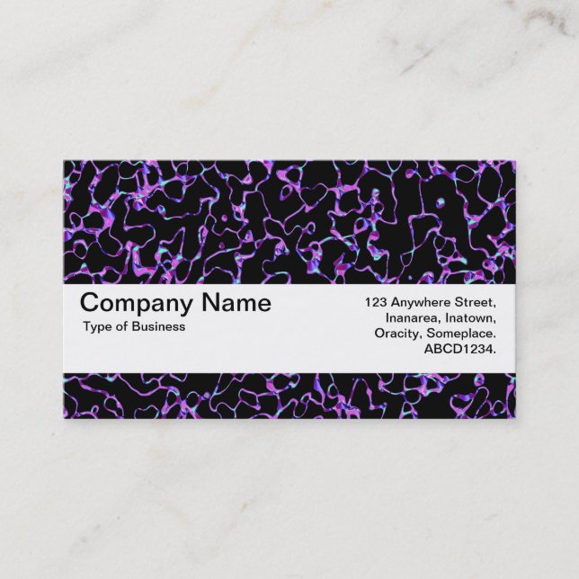 Texture Band V2 - Abstract 080716(3) Business Card (Front)