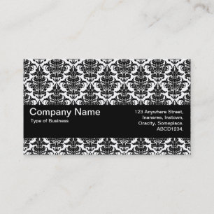 Texture Band V2 - Damask Pattern Business Card