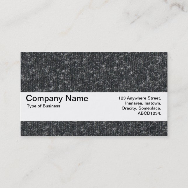 Texture Band V2 - Fine Wool 02 Business Card (Front)