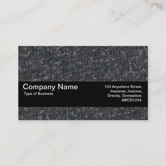 Texture Band V2 - Fine Wool 02 Business Card (Front)