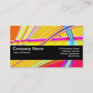 Texture Band V2 - Fractal Abstract 061012e Business Card