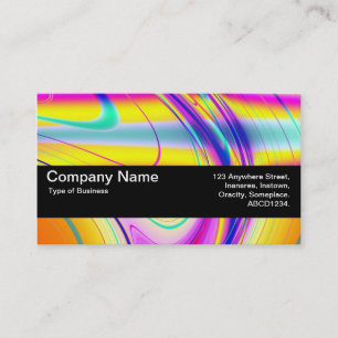 Texture Band V2 - Fractal Abstract 061012f Business Card