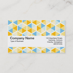 Texture Band V2 - Hexagon pattern 03 Business Card