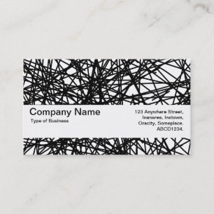 Texture Band V2 - Random Lines Business Card