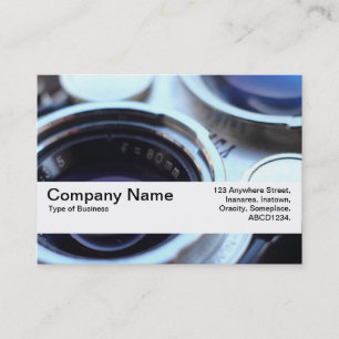 Texture Band V2 - Vintage TLR Camera Business Card