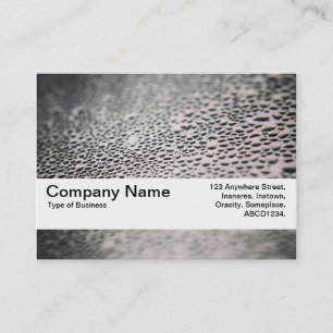 Texture Band V2 - Water Droplets on Glass 02 Business Card