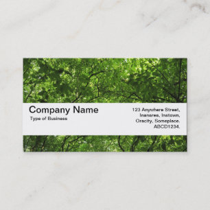 Texture Band V2 - Woodland Canopy Business Card