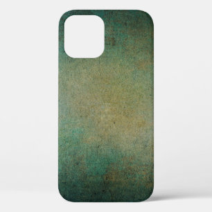 Texture blue green gradient wall iPhone 12 case