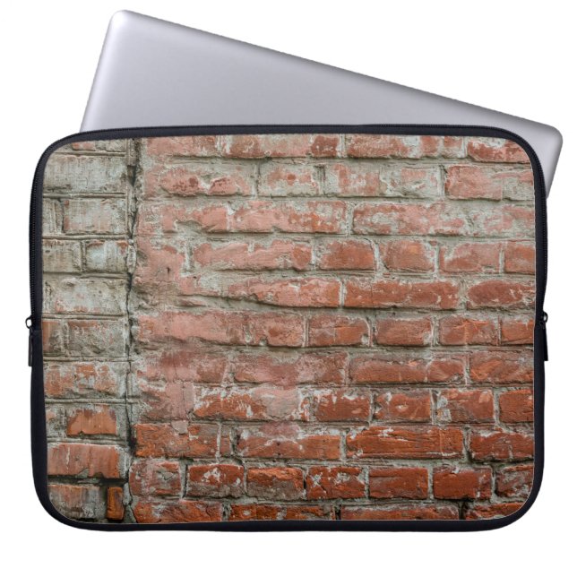 Texture. Brick. Wall. A background with attritions Laptop Sleeve (Front)