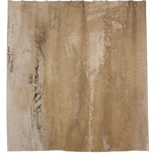 Texture canvas artist paint design shower curtain
