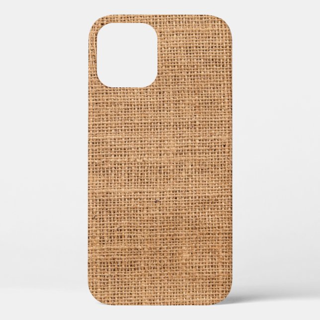 Texture fabric burlap background Case-Mate iPhone case (Back)