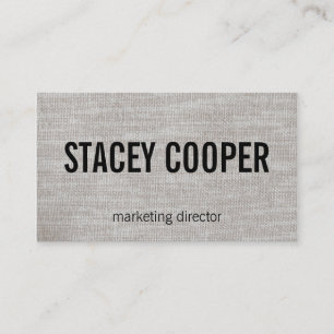 Texture / Fabric Business Card