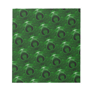 texture green malachite notepad