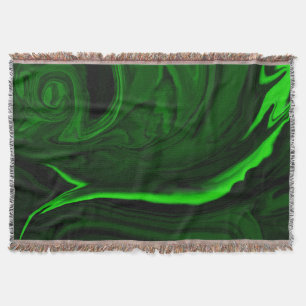 texture green malachite stone throw blanket