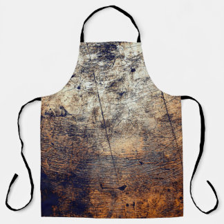 Texture grunge distress fracture apron