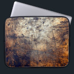 Texture grunge distress fracture laptop sleeve<br><div class="desc">Texture grunge distress fracture</div>