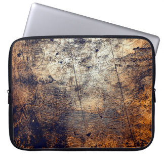 Texture grunge distress fracture laptop sleeve