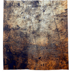 Texture grunge distress fracture shower curtain