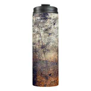 Texture grunge distress fracture thermal tumbler