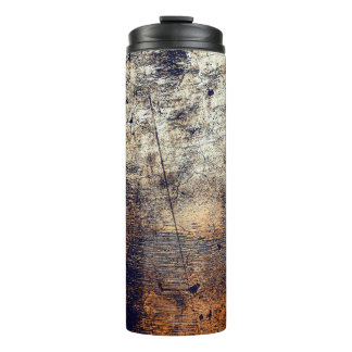 Texture grunge distress fracture thermal tumbler
