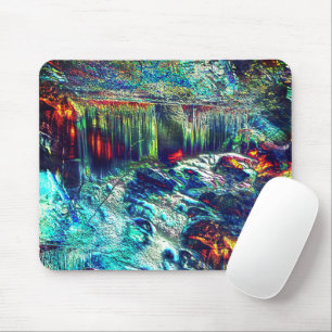 Texture looking like mould made from nature photo mouse mat