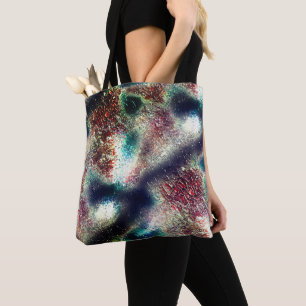 Texture looks like rocky coral submerged in water  tote bag