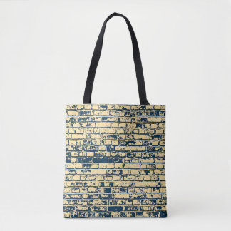 Texture of a brick wall. Elegant wallpaper design. Tote Bag